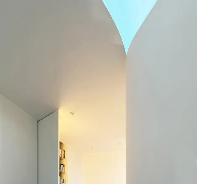 Picture of Photo 7 of 8 in How They Pulled It Off: A Massive Sculptural Skylight ...