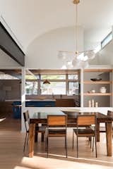 The doghouse’s orientation created clerestories that face east and west, making the garden room a solar clock, constantly reflecting the time of day.