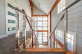 Staircase, Metal Railing, Wood Tread, Metal Tread, and Cable Railing  Photo 3 of 12 in Bancroft by Yankee Barn Homes