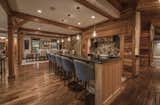 The kitchen and dining areas of Meredith House