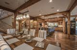 The dining and kitchen of Meredith House
