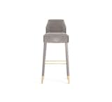 #essentialhome #upholstery #midcentury #modern #barchair #brass