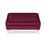 #essentialhome #upholstery #midcentury #modern #sofa #velvet #brass