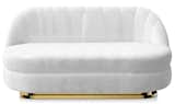 #essentialhome #upholstery #midcentury #modern #sofa #velvet #brass