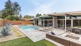 Outdoor, Back Yard, Landscape Lighting, Concrete Patio, Porch, Deck, Wood Fences, Wall, Horizontal Fences, Wall, Hardscapes, Salt Water Pools, Tubs, Shower, Decking Patio, Porch, Deck, and Swimming Pools, Tubs, Shower  Photo 2 of 22 in Sacramento Streng Bros Home by Benning Design Construction