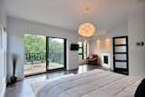 Hotel bedroom style with balcony