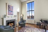 Fireplace with a View