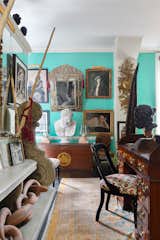 Every inch of the property is covered with Richardson's eclectic and whimsical sensibility
