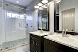 Master Shower and Vanities  Photo 1 of 1 in final bathroom by Bobby Goodwin from The LakeLife House