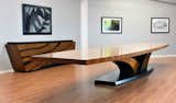 A recently commissioned 20ft dining table we title "Whale Tree".