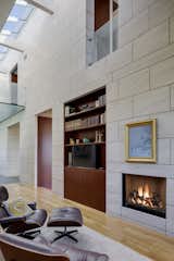 fireplace wall in home office/library  Photo 3 of 25 in Boston Suburbs by Kristen Rivoli