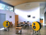 The Great Room Opens to both the Interior Courtyard and the Back Yard, there is a Dark Room off of the Great Room  Photo 15 of 42 in Ojai, California: Award-Winning Green Modern on 40 Acres by Sherry Stuckey