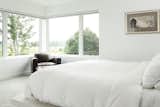 White Bedroom - where the view is the accent wall