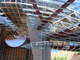 Steel frame & light metal framing soon to be wrapped with lath and plaster for a beautiful smooth finish. Spaces between have translucent honeycomb poly-carbonate to allow light and be easy and cost effective for construction.  Photo 12 of 20 in Scottsdale Desert Home by SpaceLineDesign Architects