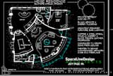Floor Plan has full circulation with entry doors either side of main living room that overlooks directly onto the exterior water pond. Central room is overlooked by Billiards, Office, Fully equipped Bar, Spiral Stair to roof and the Guest Suite.