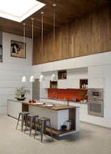 Kitchen with skylight  Photo 2 of 7 in Boston Family Loft by ZeroEnergy Design