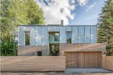 Exterior, Glass Siding Material, Wood Siding Material, House Building Type, and Flat RoofLine  Photo 13 of 24 in ASPEN | WEST END by RO  |  ROCKETT DESIGN