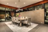 Formal dining room  Photo 5 of 13 in Houston Modern Masterpiece by John Leggett + On Point Custom Homes
