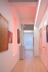 Hallway and Light Hardwood Floor  Photo 4 of 11 in Art and Light by Andrew Mikhael Architect