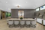 Dining area with 192-bottle wine room
