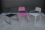 Taking the infinite loop to the next level, the South SL Chair by Luxxbox is available in two stool heights and an arm chair, and customisable with a unique range of matte colours. The tough polyester powder coat finish gives durability and strength to the design which seems to defy gravity.