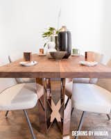 Custom dining table.