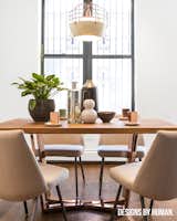 Custom dining table.  Photo 6 of 14 in East Harlem Residence by Designs by Human.