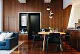 Dining Room, Chair, Table, Ceiling Lighting, Pendant Lighting, and Dark Hardwood Floor  Photo 4 of 13 in Fort Greene Modern Scandinavian by Designs by Human.