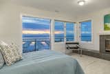 Bedroom, Bed, Accent Lighting, and Carpet Floor  Photo 19 of 25 in Seattle's Golden Gardens Harbor by Brian Hopper