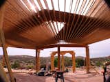 TGI pro 250 roof supports,flagstone floor,New Mexico ponderosa pine post and beams