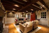 Douglas Fir Beams, Pumpkin Pine Flooring, Wide Plank Flooring, Jotul Stove, Dutch Door, Lanterns, Cozy Living