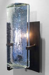 Half-moon sconce