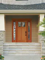 Talcott™ II 36932 with UltraBlock® technology and 6177 sidelights, shown in fir. 