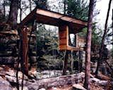The Cadyville Sauna was the primary source of inspiration for the firm’s research on the history and theory of architecture and camouflage.