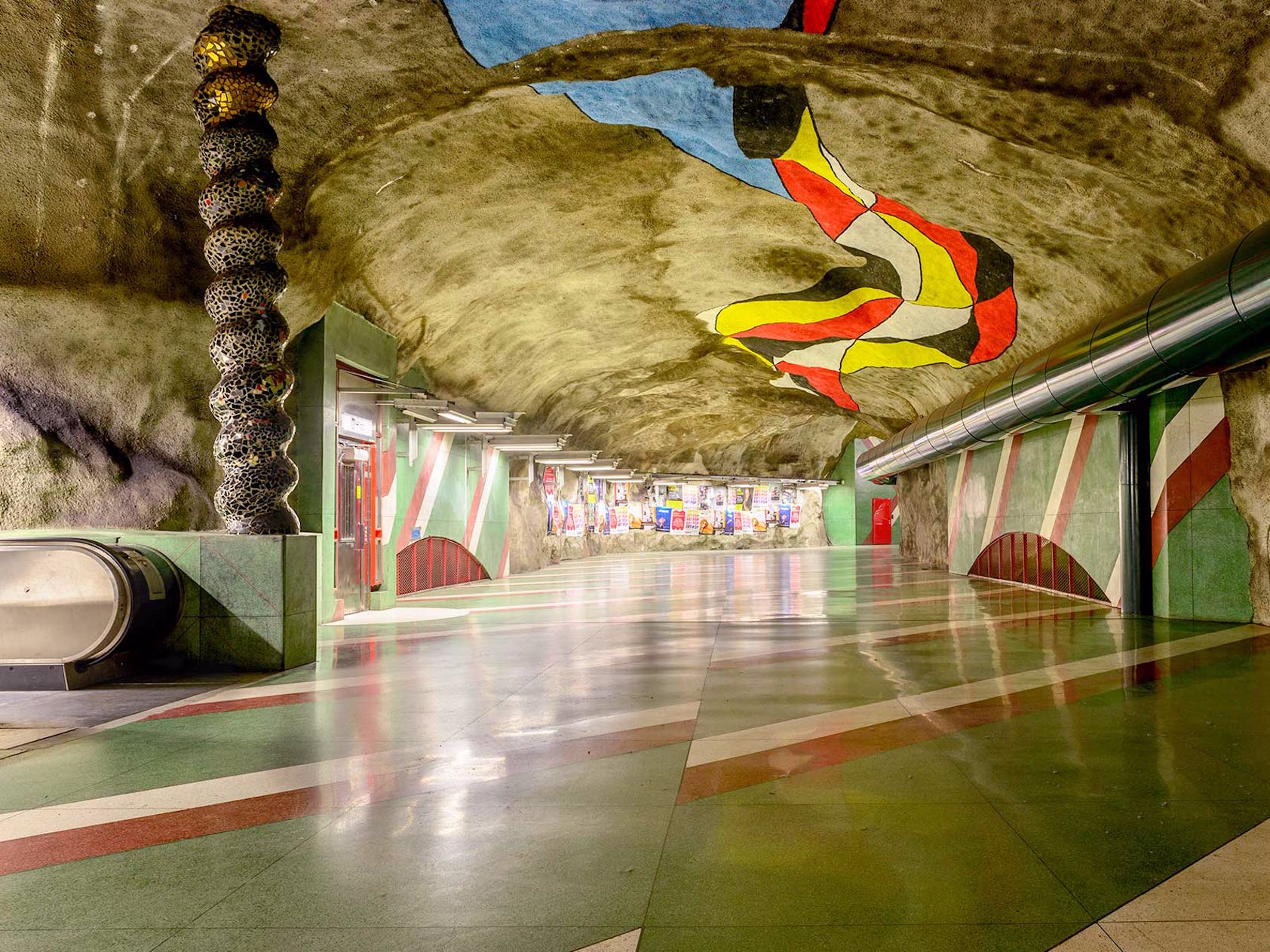 Explore the Stockholm Metro For a Tour Through 5 Decades of