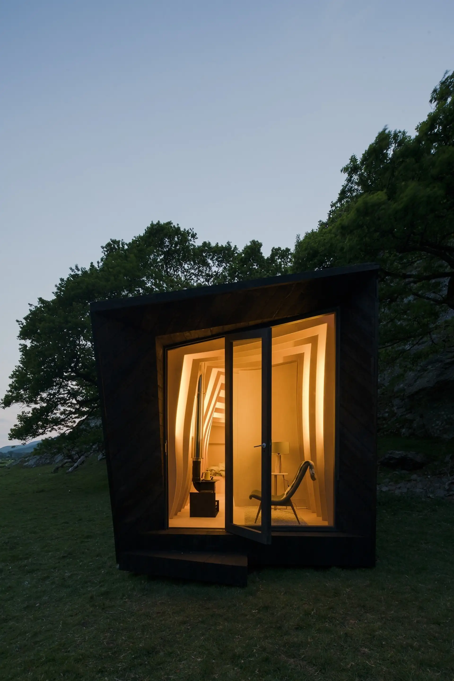 Tour One of Epic Retreat’s Tiny Pop-Up Hotel Cabins in the Welsh Countryside - Photo 10 of 10 -