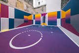 A Technicolor Basketball Court in Paris - Photo 3 of 9 - 