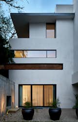 Exterior backyard