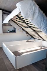 Bed storage  Photo 3 of 36 in Tiny house on wheels - The Sakura by Minimaliste