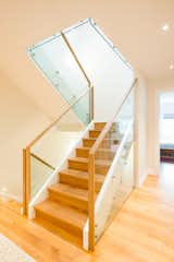 Staircase, Wood Tread, and Glass Railing Edwardian Renovation - Stairs  Photo 19 of 20 in Edwardian Renovation by Solares Architecture