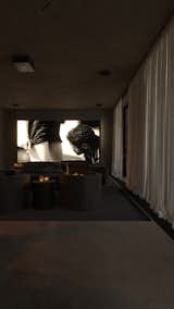 A cozy, cinematic space with soft lighting, dark tones, and a large screen for an immersive experience.
#EO3H #sirotovarchitects #cinemaroom