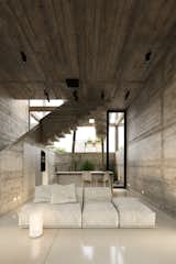A perfect blend of modern design and raw concrete, this space radiates simplicity and elegance. #mb3h #minimalism #modernliving #industrialdesign