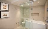 Shower-Bath comb. enclosure  Photo 6 of 7 in Modern Again: a modern update of a Watergate apartment by Alex Oporto