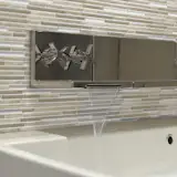 BATHROOM:smart wall tile decoration effect