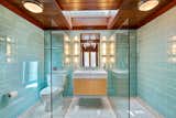 En-suite master bath with skylight