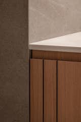 Bath Room and Wood Counter  Photo 20 of 25 in Lull Apartments by BEZMIRNO