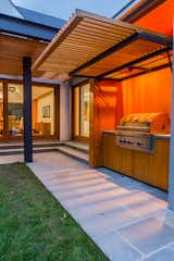 BBQ and Lift Gate  Photo 2 of 2 in Outdoor Kitchen Ideas by John Shum from Gable House