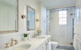 Bath Room, Drop In Sink, and Enclosed Shower Beacon Street Apartment  Photo 11 of 13 in Beacon Street Apartment by Catherine Truman Architects