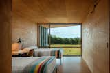 Bedroom, Bed, Lamps, and Chair  Photo 12 of 14 in High Meadow at Fallingwater by Bohlin Cywinski Jackson