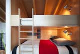 Bedroom, Bunks, and Wall Lighting  Photo 8 of 11 in Kicking Horse Residence by Bohlin Cywinski Jackson
